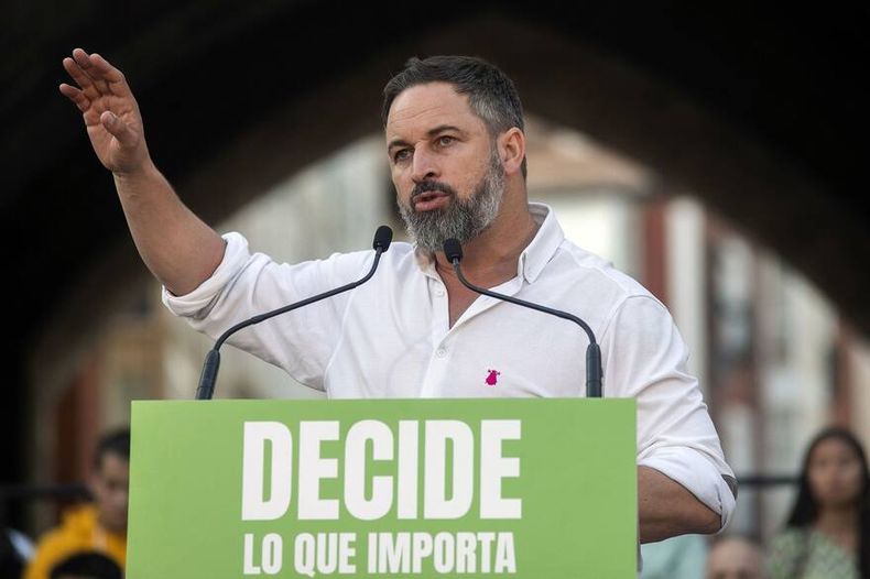 Santiago Abascal inició su carrera política en el Partido Popular, que luego dejó para fundar Vox.