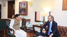 Cafiero ya mantuvo varias reuniones con funcionarios de la India.