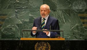 Lula pidió una amplia revisión de la Carta de la ONU.