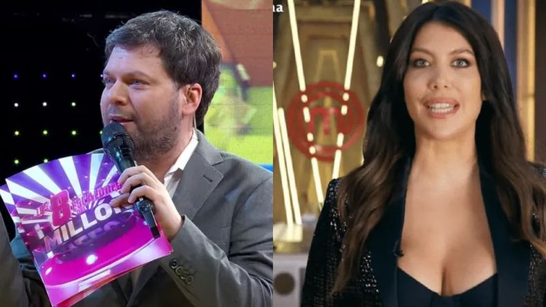 Guido Kaczka le está ganando a Wanda Nara en la lucha por el rating.