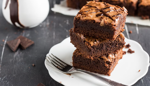 Estos brownies son los más ricos de Buenos Aires.