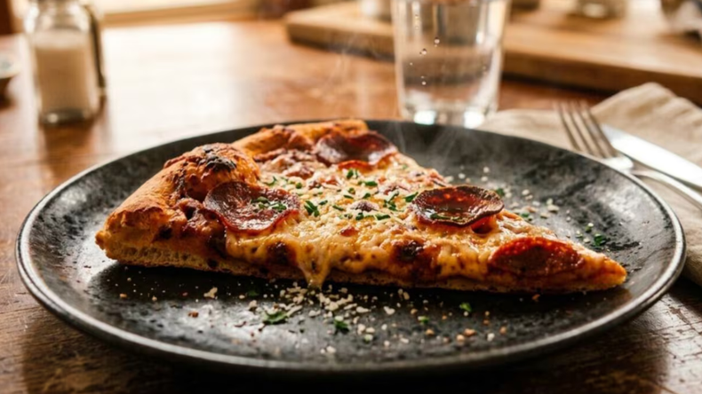 pizza recalentada