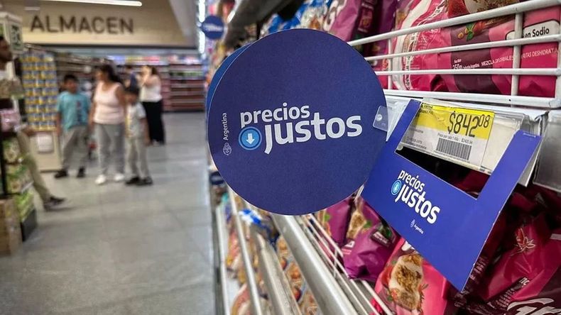 El final del programa Precios Justos impulsó la escalada de precios en supermercados.