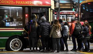 Los colectivos funcionarán con normalidad durante el paro de trenes.