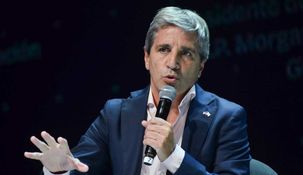 Luis Caputo volvió a descartar un escenario de devaluación.