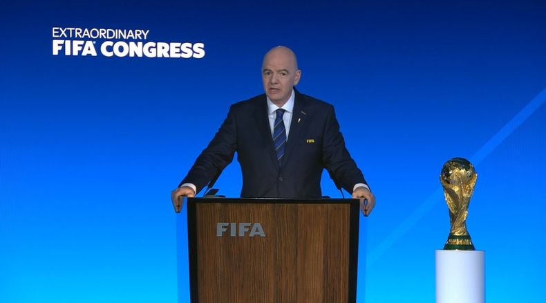 La FIFA oficializó las sedes para el Mundial 2030 con un partido en Argentina