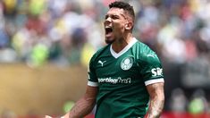 Michael Pauliño, el autor del gol de Palmeiras en el 1T del alargue. Michael Pauliño, el autor del gol de Palmeiras en el 1T del alargue.