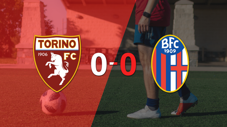 Sin goles, Torino y Bologna igualaron el partido
