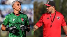 El arquero y el técnico, en desacuerdo. El arquero y el técnico, en desacuerdo.