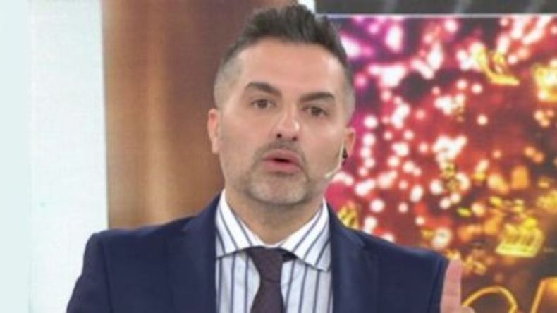 Ángel De Brito quedó sorprendido con la situación y se disculpó públicamente.