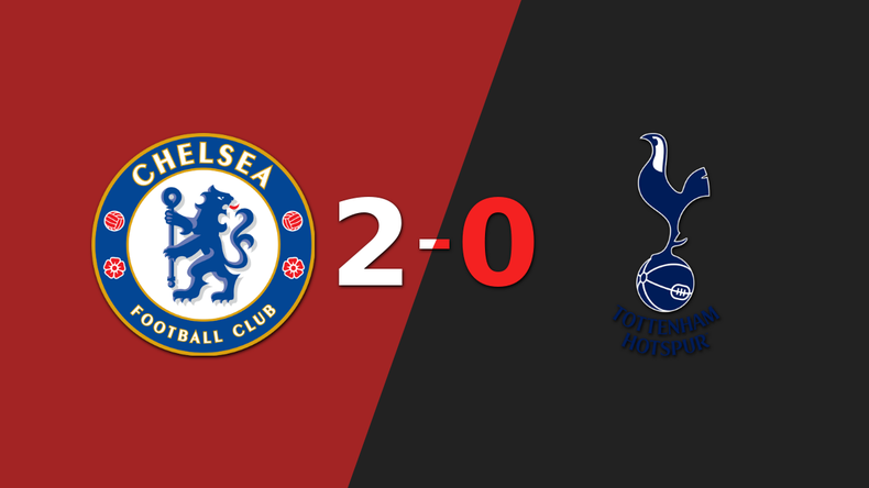 Chelsea dominó a Tottenham con un 2-0 en un partido electrizante