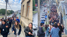 Los ciudadanos chilenos comenzaron a evacuar las zonas costeras.&nbsp;