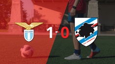 sampdoria no pudo en su visita a lazio y cayo 1-0