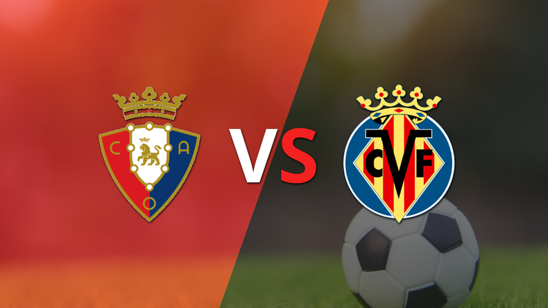 Reparto de puntos en el empate a uno entre Osasuna y Villarreal