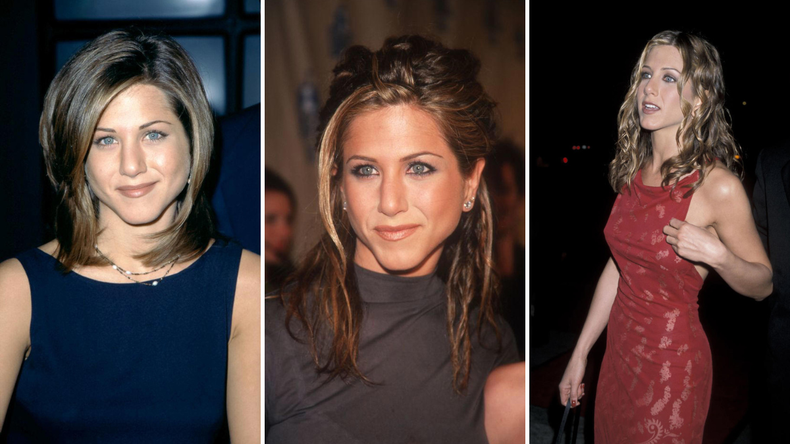 Jennifer Aniston consolidó un estilo propio basado en naturalidad y luminosidad desde sus primeros años en televisión hasta su etapa como estrella global.