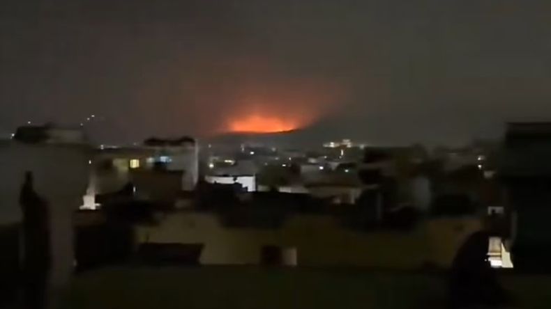 Pakistán bombardeó Kabul.