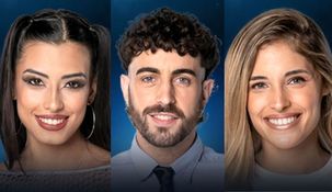 Luz, Ulises y Martina son los tres originales de la nueva placa de Gran Hermano.