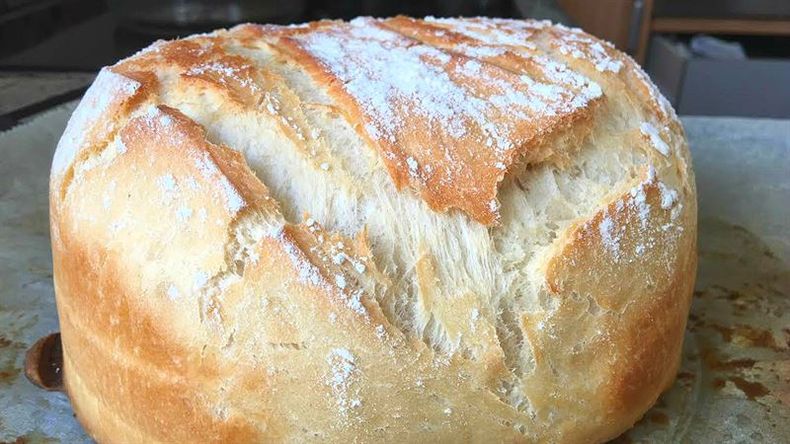 Paso a paso para elaborar tu pan casero.