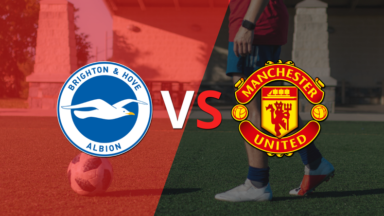 A Brighton and Hove le alcanzó con un gol para derrotar a Manchester United en The Amex