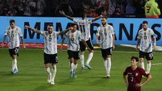 El triunfo 3-0 de Argentina contra Venezuela, uno de los partidos que le costó una sanción a la AFA. El triunfo 3-0 de Argentina contra Venezuela, uno de los partidos que le costó una sanción a la AFA.