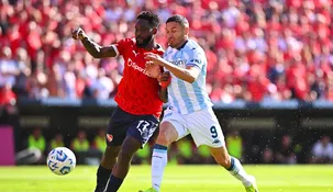 El colombiano Angulo y Maravilla Martínez, en el úlitmo clásico. El colombiano Angulo y Maravilla Martínez, en el úlitmo clásico.