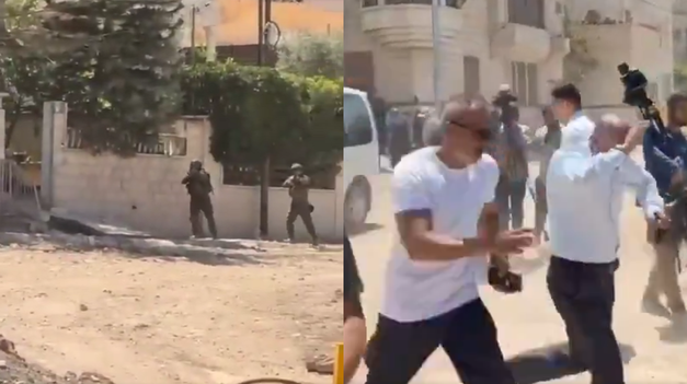 La delegación estaba observando la situación humanitaria en la zona.
