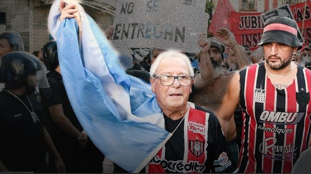 Carlos Dawlowski, el fanático de Chacarita que pidió la colaboración de los hinchas.