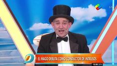 Feliz con el triunfo de Mauricio Macri, el Mago sin dientes hizo su debut como conductor de Intrusos Feliz con el triunfo de Mauricio Macri, el Mago sin dientes hizo su debut como conductor de Intrusos