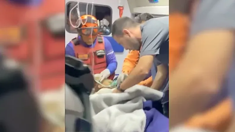 El ni&ntilde;o rescatado fue atendido de manera inmediata&nbsp; y se recupera en un hospital de Caracas.&nbsp;