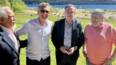 Macri recibió a Pichetto en su casa en Villa La Angostura