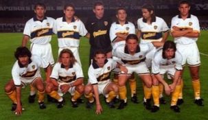 Florentin compartió equipo con Juan Román Riquelme y grandes figuras de Boca.