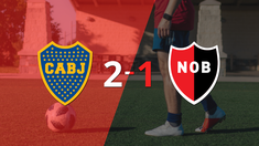 boca juniors le gano a newell`s en su casa por 2-1