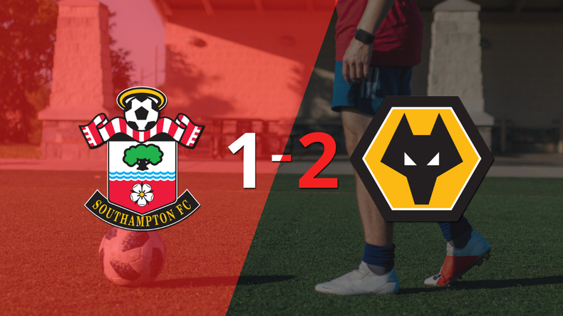 Wolverhampton superó 2-1 a Southampton como visitante