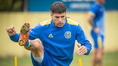 Ignacio Malcorra, delantero de Rosario Central. Ignacio Malcorra, delantero de Rosario Central.