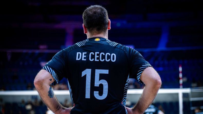 De Cecco en el último Mundial, el sexto de su cuenta personal.