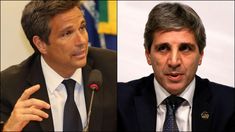 El titular del Banco Central de Brasil, Campos Neto, dialogó con Caputo.