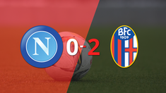 Bologna no da tregua y gana por 2 a 0 sobre Napoli