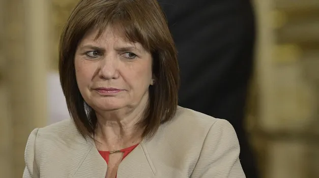 La ministra de Seguridad, Patricia Bullrich.