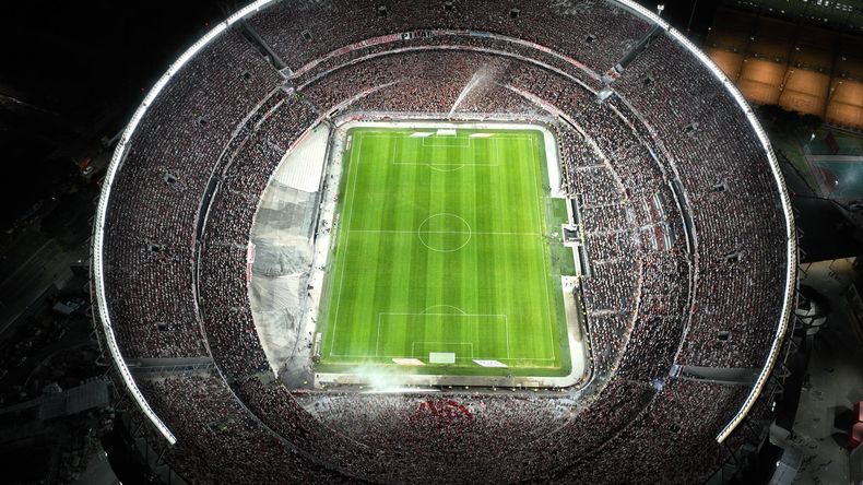 El Monumental estará en obras cuando se juegue la final de la Copa Libertadores 2023.