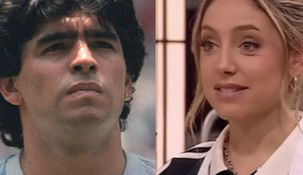 La periodista erró en un dato histórico sobre una de las jugadas históricas de Maradona.