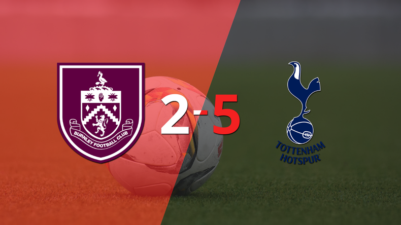 Tottenham goleó 5-2 a Burnley con triplete de Son Heungmin