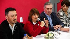 Luis Petri y Patricia Bullrich en Neuquén.
