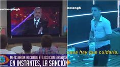 La sanción por la jarra loca: Ivana Icardi, Matías P. y Agustín fueron directo a placa La sanción por la jarra loca: Ivana Icardi, Matías P. y Agustín fueron directo a placa