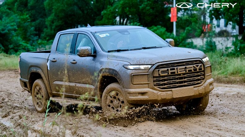 Test drive de la pick-up Himla.