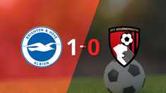 en su casa brighton and hove derroto a bournemouth 1 a 0