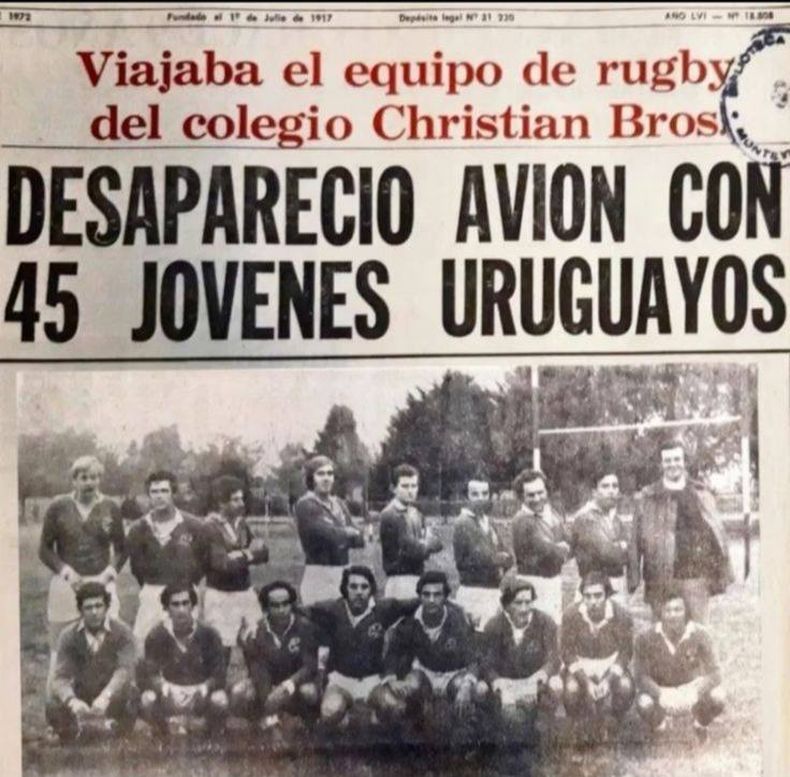 La tapa de uno de los diarios uruguayos de la época.