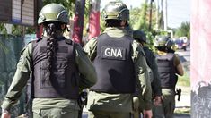 Los gendarmes que formaron parte del equipo. Los gendarmes que formaron parte del equipo.