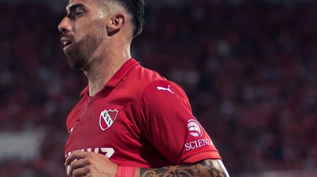 El 9 de Independiente tiene la pólvora mojada.