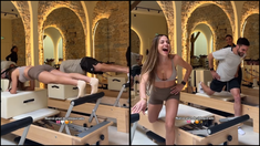 Caro Calvagni y Nicolás Tagliafico compartieron una sesión de pilates en un espacio moderno, destacando su compromiso con el bienestar físico. Caro Calvagni y Nicolás Tagliafico compartieron una sesión de pilates en un espacio moderno, destacando su compromiso con el bienestar físico.