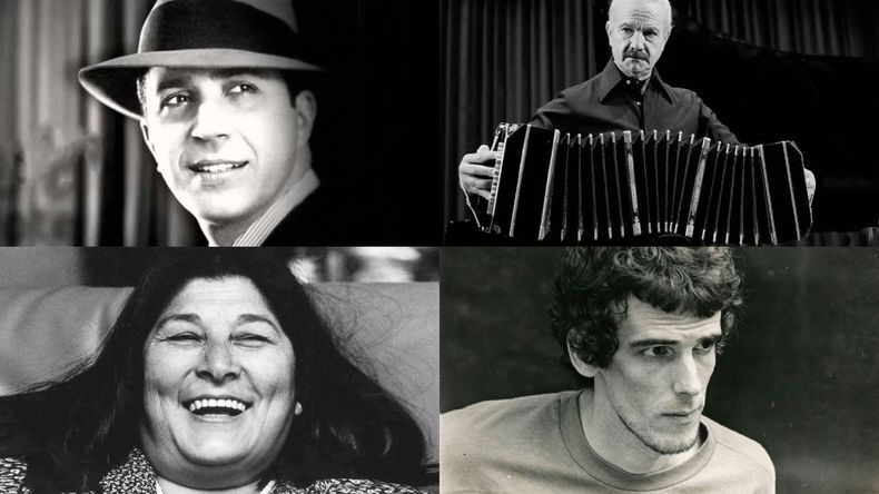 Los 4 mejores músicos de la historia argentina según la inteligencia artificial.